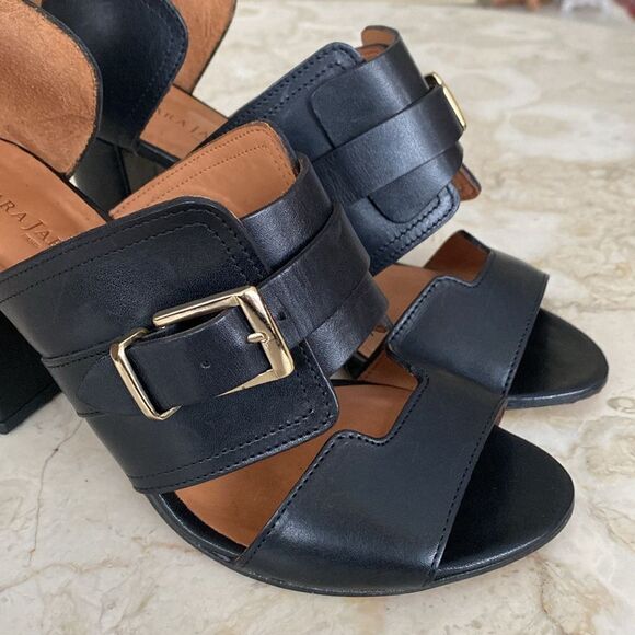 Tara Jarmon Leather Sandals $505 New - Picture 12 of 16